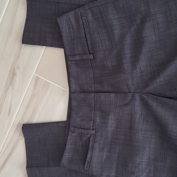 New York & Company Seventh Ave Dark Grey Dress Suiting Pants Size 8 - Picture 5 of 8